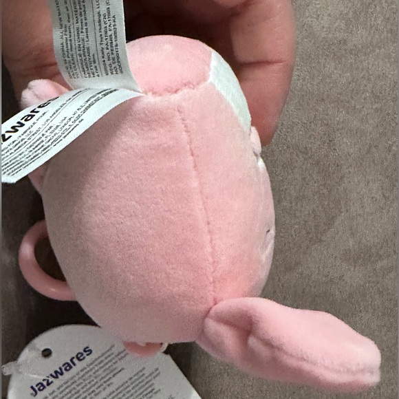 Kellytoy Bop the Carrot Bunny Squishmallow Clip-on Backpack Stuffed Plush Toy - Picture 9 of 13